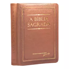 Bíblia Sagrada | Com Índice | Acf | Letra Gigante Com Referências & Mapas | Luxo Creme