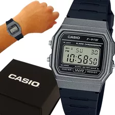 Relógio Casio Preto Original Prova D'água Com Garantia 1 Ano