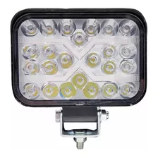 Luces Foco Led Neblinero 64w Auto Camión Rectángulo/ Ld033