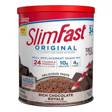 Slimfast Original Chocolate Royale Batido De Comida 884 Gr
