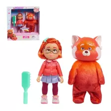 Turning Red Disney Muñeca De Meilin Y Disfraz De Panda Rojo