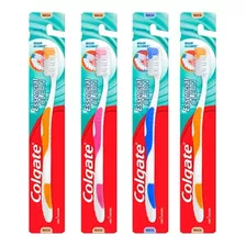 Escova De Dentes Colgate Essencial Clean Suave 4 Unid