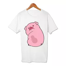 Gravity Falls Cerdo Waddles Pato Remera Friki Tu Eres #2