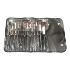 Set De Pinceles Cosméticos × 12 Y Estuche