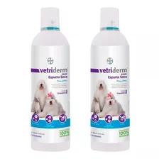 2pack Vetriderm Essec Espuma Baño En Seco Para Perro Y Gato 