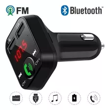 Transmisor Fm Con Bluetooth Con Puerto Usb Y C