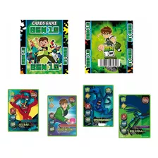 Kit 400 Cartinhas = 100 Pcte Cards Ben 10