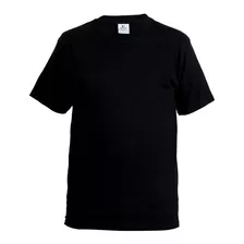 Playera Negra 100% Algodon