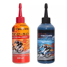 Kit Lubrificante Tectire Tec-50 2 De 120ml Par Seco E Úmido