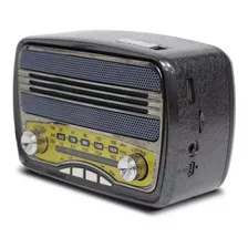 Radio Retro Recargable Cmik Mk-139 Bluetooth Sw/am/fm/sd/usb