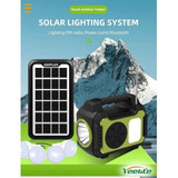 Generador Solar-kit De Generador De Energía Solar Portátil