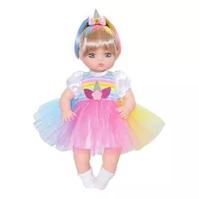 Boneca Candy Unicórnio Cabelo Colorido Anjo Brinquedos