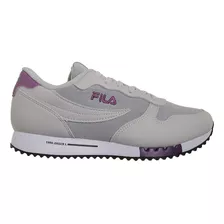 Zapatillas Fila Moda Euro Jogger Sport Mujer Gr Be