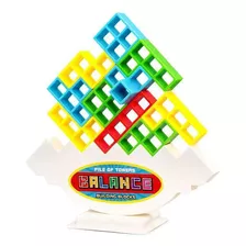 16 Piezas De Juguetes De Equilibrio Para Niños Tetris Tower