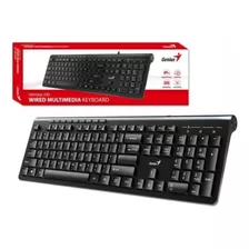 Teclado Genius Slimstar 230ii Negro Usb