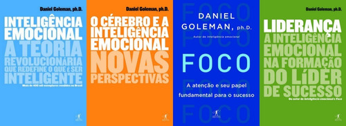 Kit Daniel Goleman Inteligência Emocional + Foco + Liderança