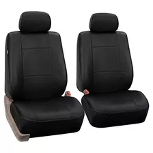 Fundas De Asiento Automóvil De Pu Negro Asientos Bajos...