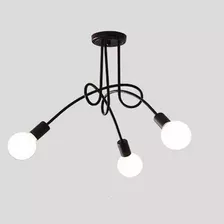 Luminária Lustre Pendente Sputnik Para 3 Lâmpadas