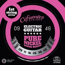 Cuerdas Guitarra Electrica 09-46 Pure Nickel Ac9 Cifuentes