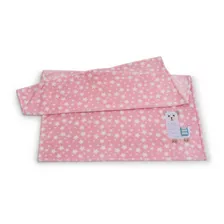 Cobertor Infantil Bordado Bebê 3d Loani Cor Rosa Lhama Rosa