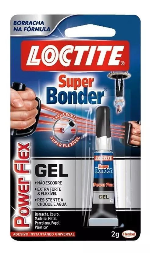 Super Bonder Power Flex Gel 2g - Loctite Henkel
