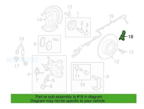 Sensor De Abs Audi A3 1.4t 2014-2016   Wht003864a Foto 5