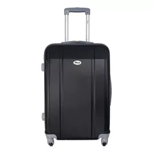 Mala Viagem Grande C/rodinhas 360º Abs Continental Cores Cor Preto