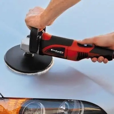 Pulidora Lustradora Einhell 180mm 7 Pul 1100w Cc-po 1100/2 E Rojo 60