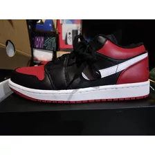 Tenis Air Jordan 1 Low Alternate Bred Toe Talla 26.5cm