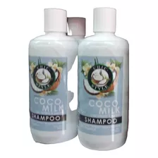 Shampoo De Coco Y Leche 100% Organico Con Romero Y Jazmin