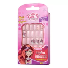 Unhas Kiss New York Pink Infantil - Unicorn