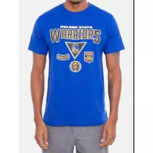Camisa De Basquete Nba Golden State Warriors Patch Logo