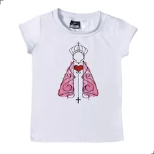 Blusa Infantil Menina Religiosa De Nossa Senhora Aparecida