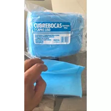 Cubrebocas Tricapa Sms Liso C/100