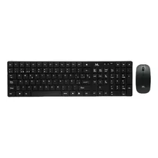 Teclado E Mouse Sem Fio Mtek Km-5197b - Preto (português)