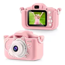 Câmera Fotográfica Infantil Digital + Cartão Sd 8gb Vídeos