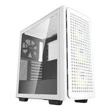 Gabinete Deepcool Ck560 Blanco Alto Flujo De Aire 4 Coolers 