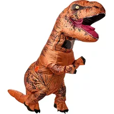 Disfraz Halloween Dinosaurio Inflable T- Rex Cosplay