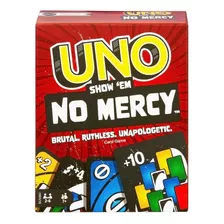 Uno No Mercy Juego De Mesa Cartas Sin Piedad Original