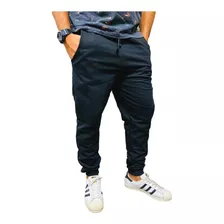 Calças Jogger Preto Jeans Escolha Flex