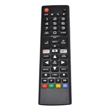 Controle Smart Tv Compatível C/ LG Akb75375604 Netflix 