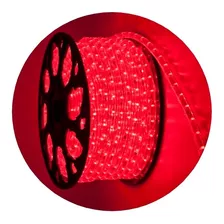 Manguera Tira De Led 10 Mtrs Rojo Exterior Navidad Dec