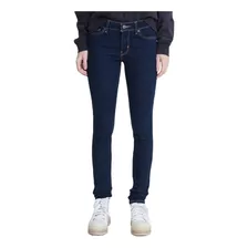Pantalon Mujer Levis 711 Skynni Fit Rinsed Azul Oscuro