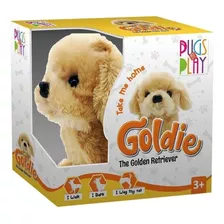 Perrito Interactivo Con Movimiento Goldie Wabro