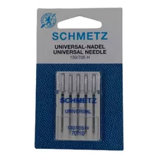 Agulha 130/705h 70/10 Universal Schmetz Com 5 Unidades 