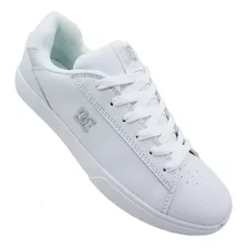 Tenis Dc Notch Sn Mx Adjs100128 Ws4 White/silver Blanco 