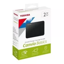 Disco Duro Externo 2tb Toshiba Canvio Basics Usb 3.0 Nuevo