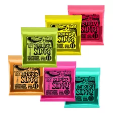 Cuerdas Ernie Ball Guitarra Electrica +envio+ Rocker Music