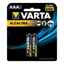 Pilas Alcalinas Varta Aaa - Sin Mercurio, Larga Duración