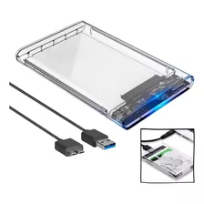 Case Para Hd Externo Interno Notebook Pc Sata 2.5 Usb 3.0